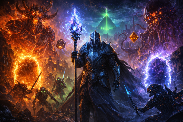 AMID EVIL