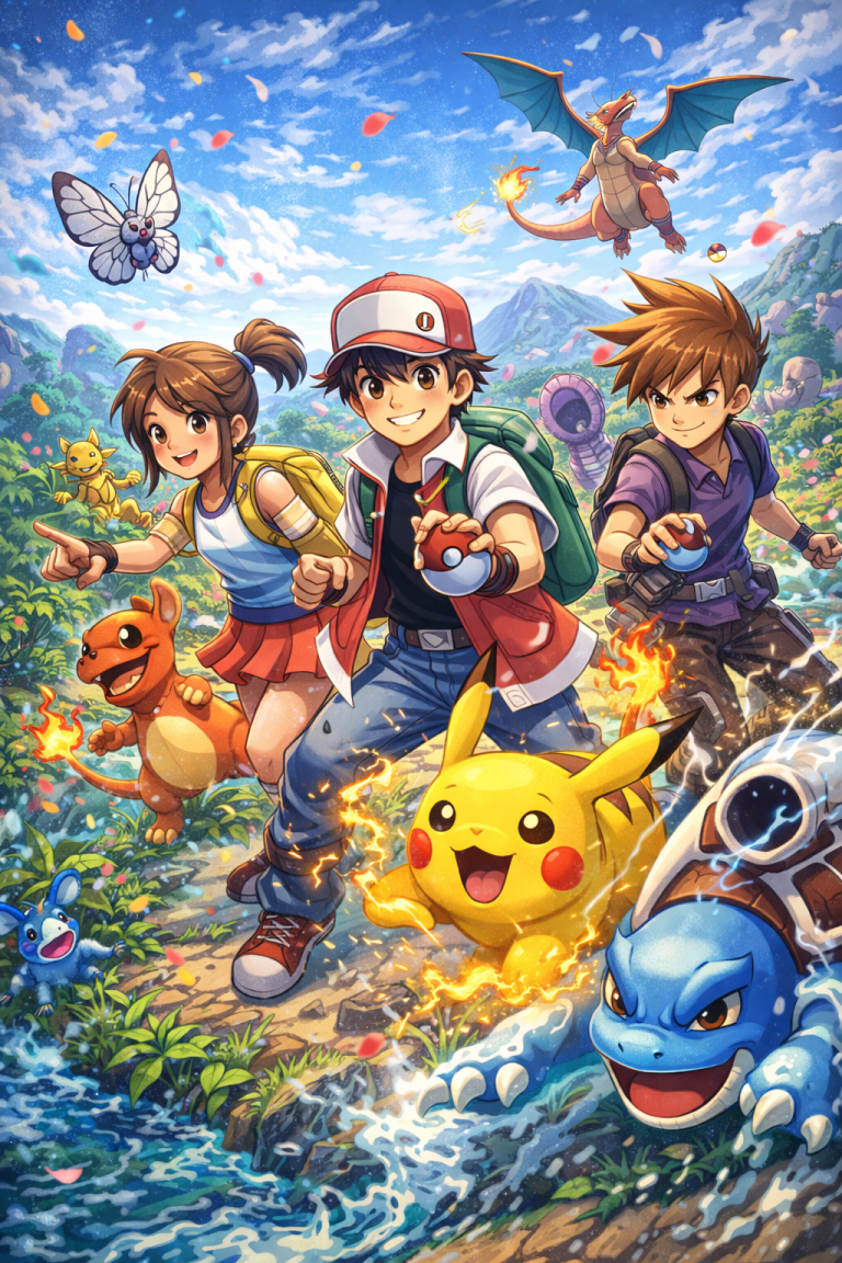 Pokémon Red and Blue