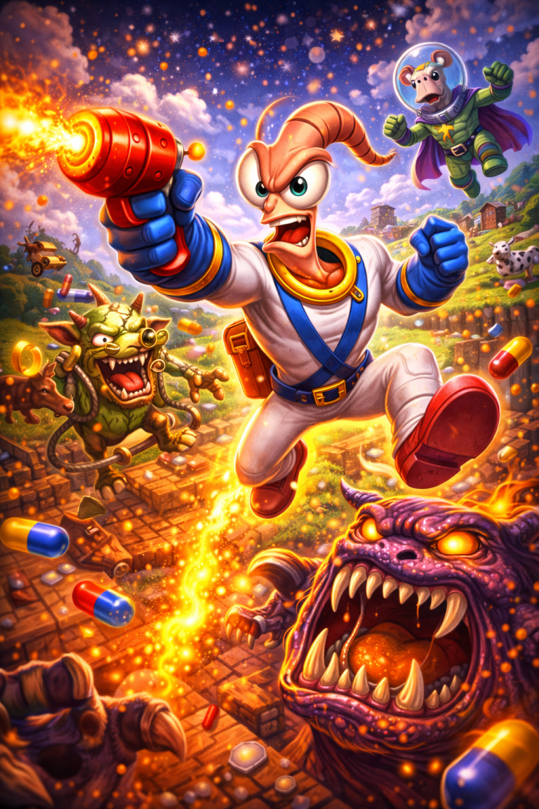 Earthworm Jim 3D