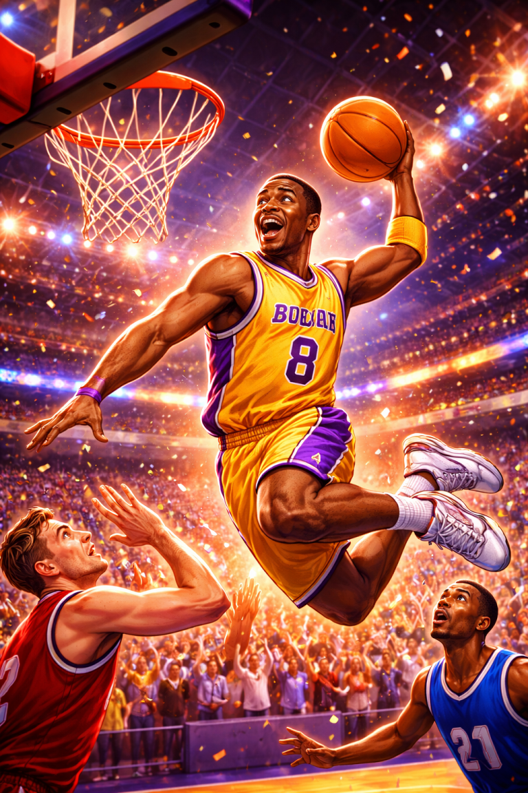 Kobe Bryant NBA Courtside